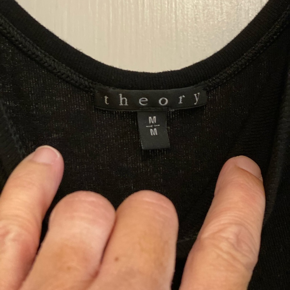 Two theory linen blend tanks